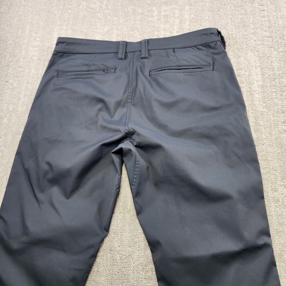 Bluffworks Ascender Pants Men 32x30 Gray Tailored Slim Fit Performance Chino - Picture 9 of 12